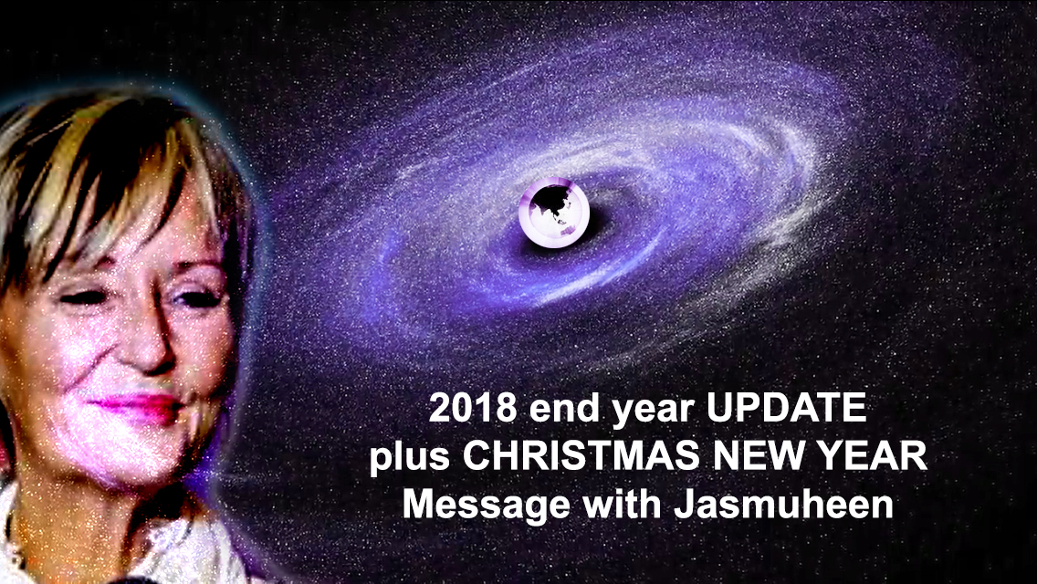 A Powerful Christmas Season message plus 2018 Update with Jasmuheen